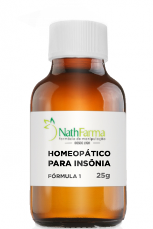 Remédio Natural para Dormir 25g | Homeopático NathFarma