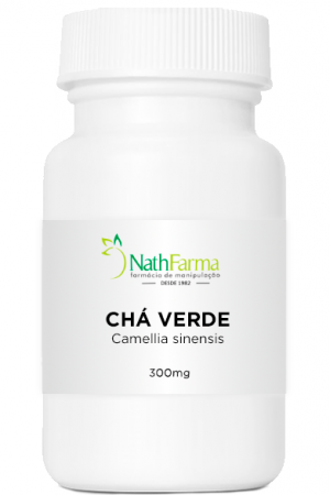 Chá Verde em Cápsula 300Mg Emagrecedor | NathFarma