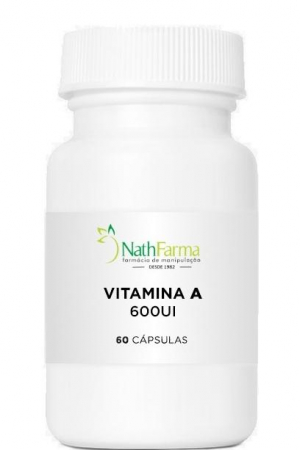 Vitamina A 60 Cápsulas Fórmula Avançada | NathFarma