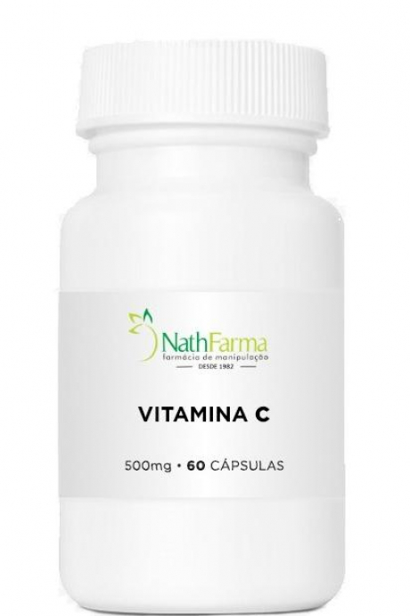 Vitamina C 500Mg 60 Caps  OficialFarma - Aumento da Imunidade