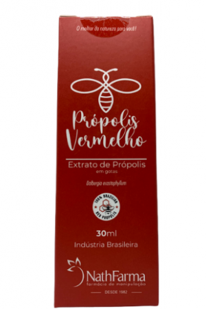 Compre Extrato de Própolis Vermelho 30ml | Nathfarma