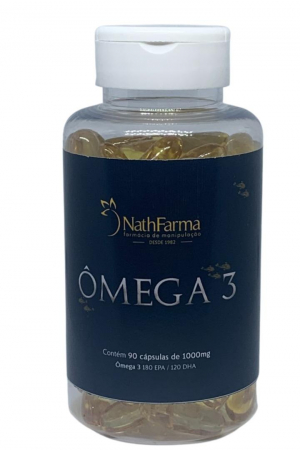 Ômega 3 Óleo de Peixe NathFarma