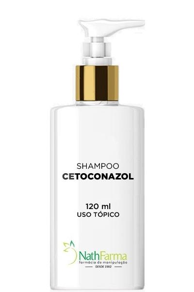 Kit 5 Cetoconazol Shampoo 120 ML Manipulado | NathFarma