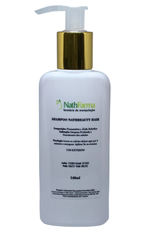 Shampoo NathBeauty | Tratamento capilar
